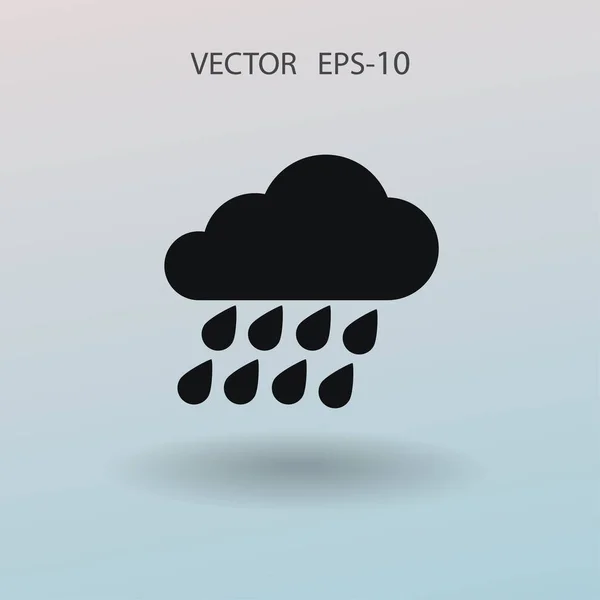 Wettersymbol. Vektorillustration — Stockvektor