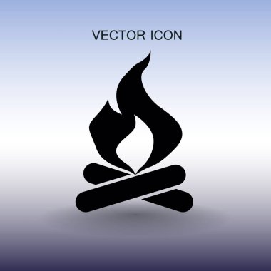 Simge vektör resimlemesini ateşle