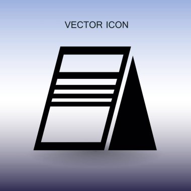 Açık hava reklam vektör resim