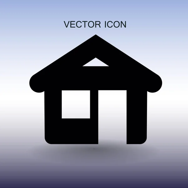 Startseite Icon Vektor Illustration — Stockvektor