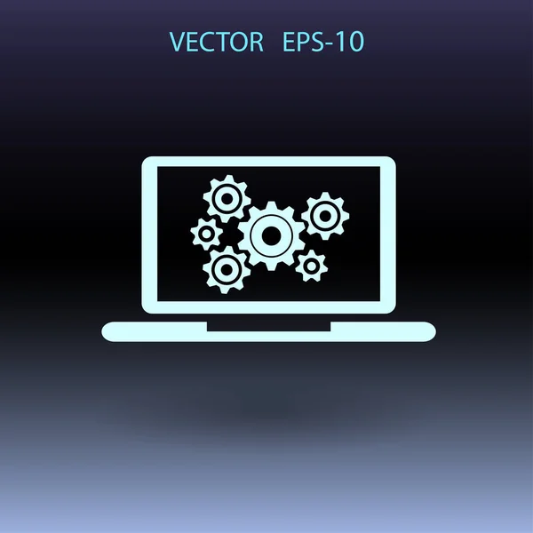 Ikon seo. ilustrasi vektor - Stok Vektor