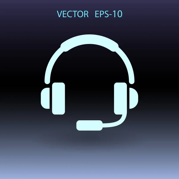 Icono plano de soporte. ilustración vectorial — Vector de stock