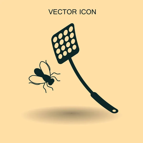 Векторная иллюстрация значка мухи — стоковый вектор