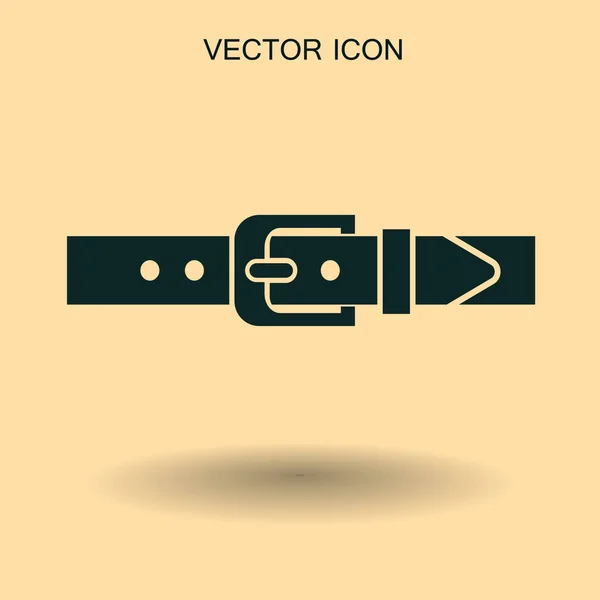 Векторная иллюстрация пряжки ремня — стоковый вектор