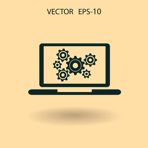 Ikon seo. ilustrasi vektor - Stok Vektor