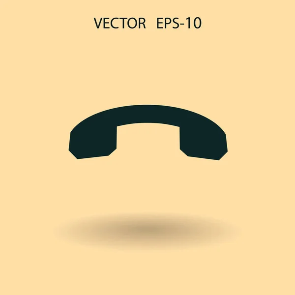 Hívja kikapcsolva ikonra. vektoros illusztráció — Stock Vector