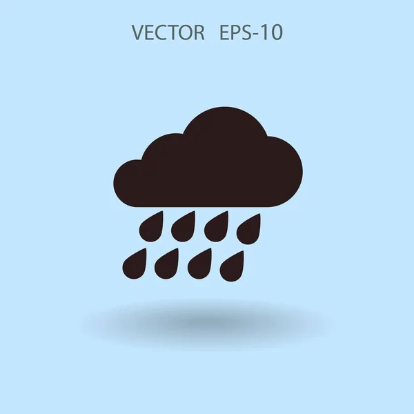 Wettersymbol. Vektorillustration — Stockvektor