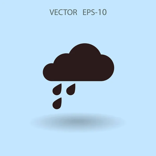 Icône météo. illustration vectorielle — Image vectorielle