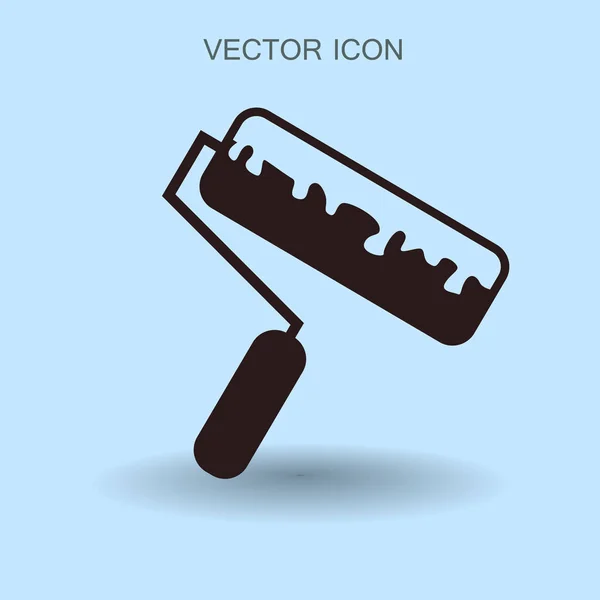 Векторная иллюстрация иконок ролика — стоковый вектор