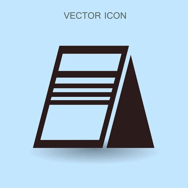 Publicidad exterior vector imagen — Vector de stock