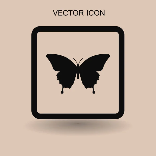 Butterfly framed vector illustration — Stock Vector