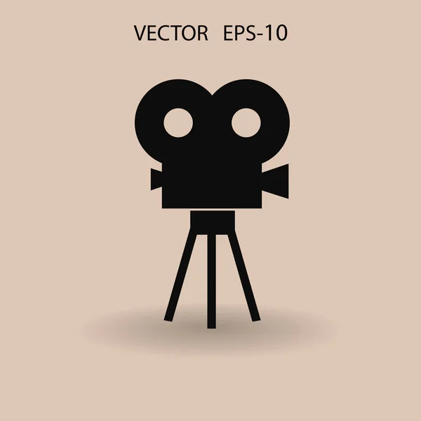 Lapos ikon-ból mozi. vektoros illusztráció — Stock Vector