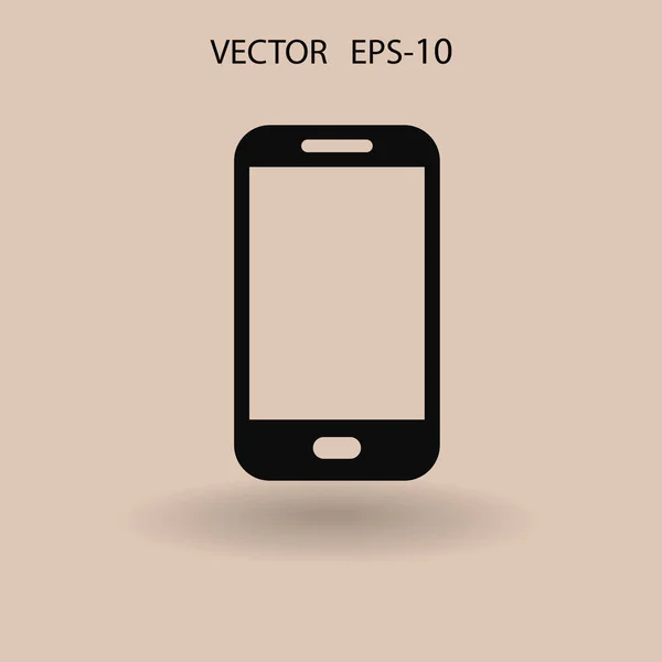 Flat ikonen av smartphone. vektor illustration — Stock vektor