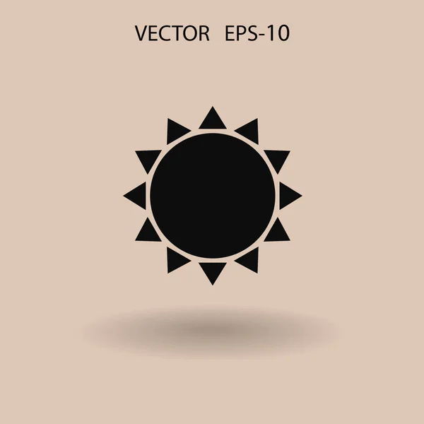 Időjárás ikon. vektor illusztráció — Stock Vector