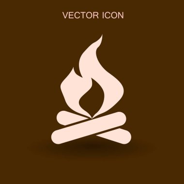 Simge vektör resimlemesini ateşle