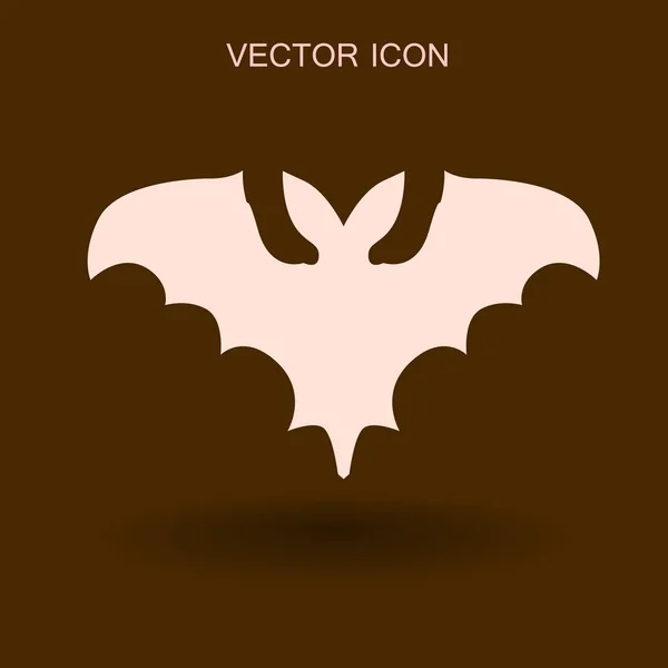 Vliegende vleermuis vectorillustratie — Stockvector