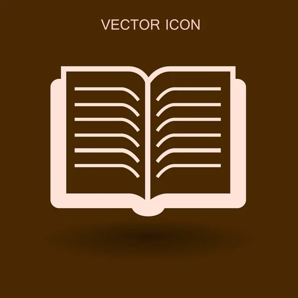 El libro pequeño vector ilustración — Vector de stock