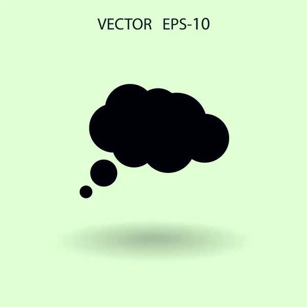 Chat-Symbol. Vektorillustration — Stockvektor