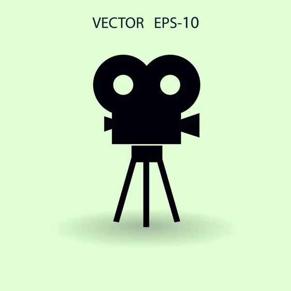 Lapos ikon-ból mozi. vektoros illusztráció — Stock Vector