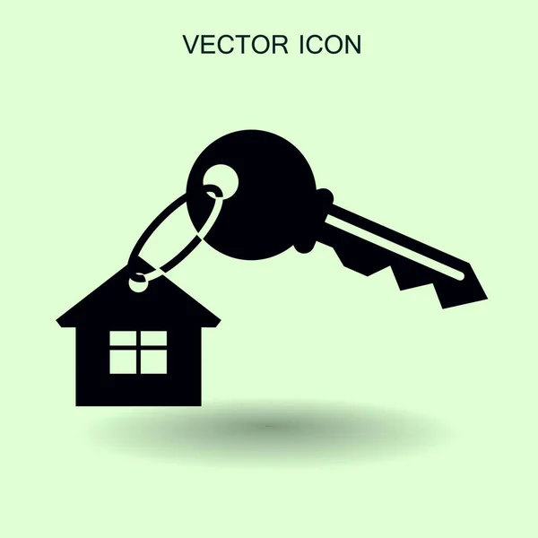Векторная иллюстрация иконки дома — стоковый вектор