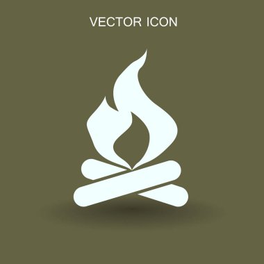 Simge vektör resimlemesini ateşle