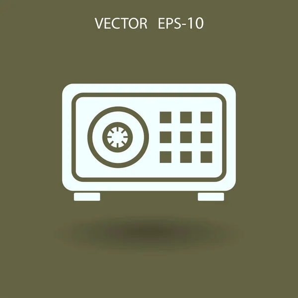 金庫のフラット アイコン ストックベクター C Archmanstocker