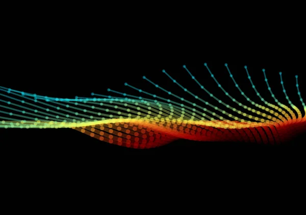 Abstraktní, technologií a inženýrství pozadí s původní organické prvky. Vektorové ilustrace — Stockový vektor