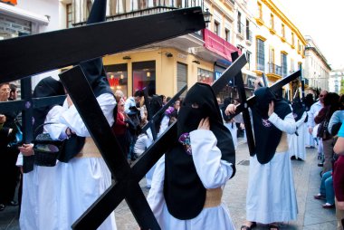 La Semana Santa Procession in Spain, Andalucia clipart