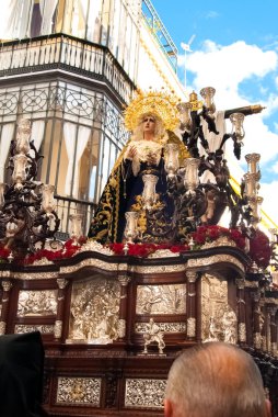 La Semana Noel alayı İspanya, Andalucia, Seville.