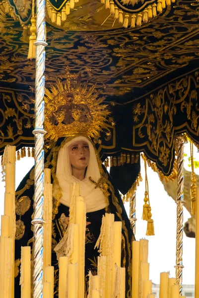 Procesión de La Semana Santa en España, Andalucía — Foto de Stock