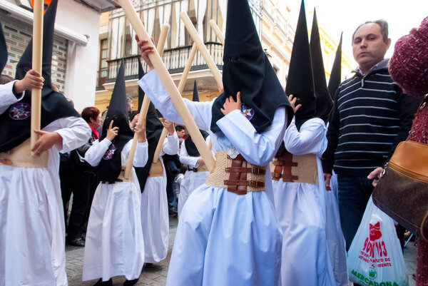 La Semana Santa Procession в Испании, Андалусия
