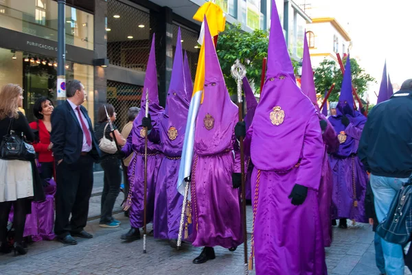 La Semana Santa Procession in Spain, Andalucia, Seville. — Stock Photo, Image