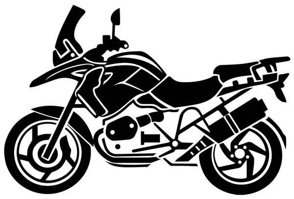 Aventura Moto Escalada fundo. Eps 10 ilustração vetorial —  Vetores de Stock
