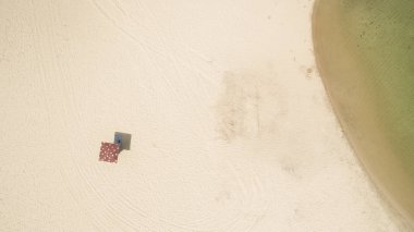 Güzel sahne dron vurdu