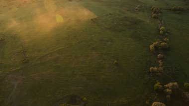 Güzel sahne dron vurdu