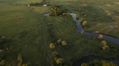 Güzel sahne dron vurdu