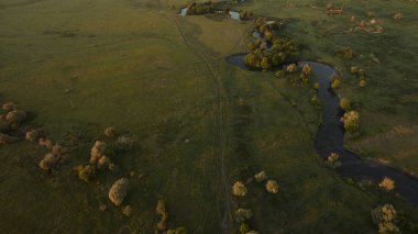 Güzel sahne dron vurdu