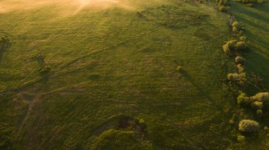 Güzel sahne dron vurdu