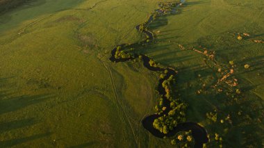 Güzel sahne dron vurdu