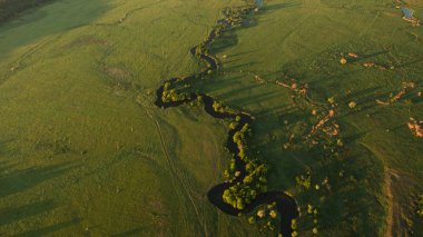 Güzel sahne dron vurdu