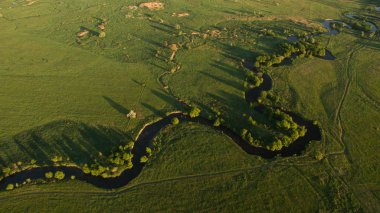Güzel sahne dron vurdu