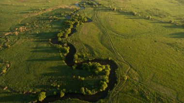Güzel sahne dron vurdu