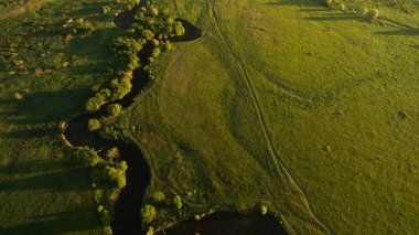 Güzel sahne dron vurdu