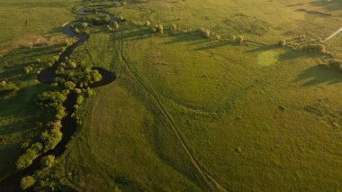 Güzel sahne dron vurdu