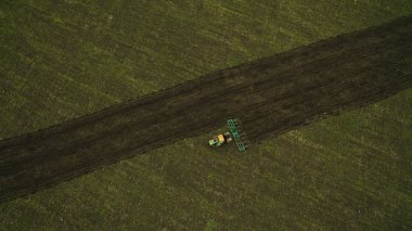 Bir dron ile güzel sahne