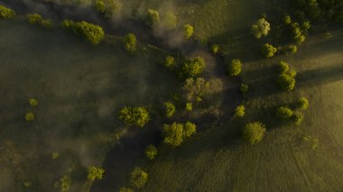 Güzel sahne dron vurdu