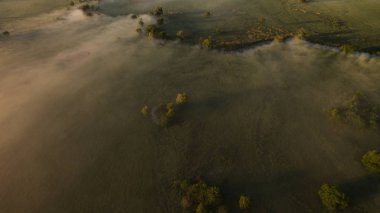 Bir dron ile güzel sahne