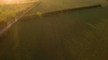 Güzel sahne dron vurdu