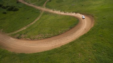 Güzel sahne dron vurdu