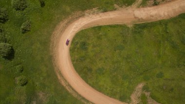 Güzel sahne dron vurdu